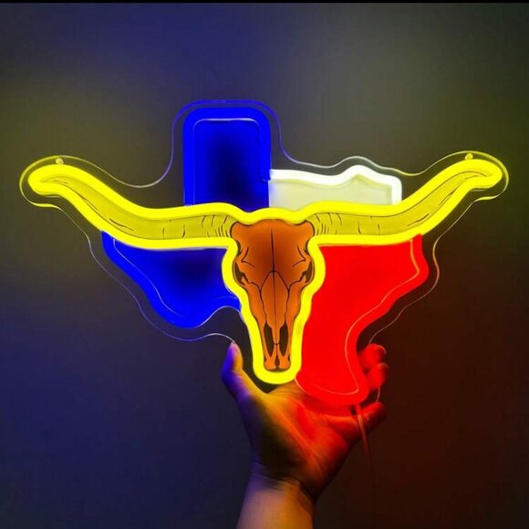 STATE OF TEXAS NEON LED SIGN - Picture 1 of 5